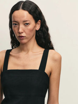 Платье из льна с вискозой / Zarina  фото 6