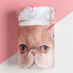 Набор подарочный женский «Этель» Cozy set, плед 75×100 см, носки 36-39 (23-25 см), маска для сна