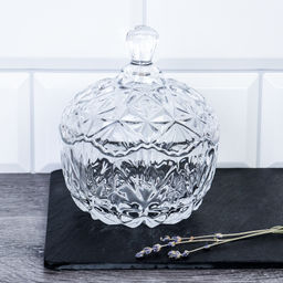 Сахарница 280 мл боченок резная / A-552 /уп 48/ - Галеонтрейд фото 4