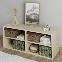 VAL MA-BC-4Smix Короба картонные, 25*33*18.5 см, набор 4 шт., 2 цвета, MONET AUTUMN, шт - Valiant фото 6