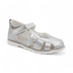 Сандалии 1052-6-2 серебро