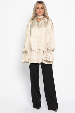 Блуза Присцилла (бежевая) Б14951-5М