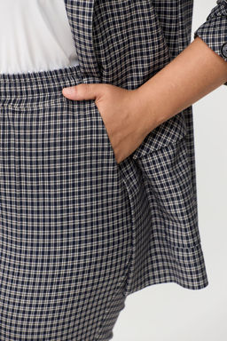 Костюм Bonna Image 837-Р синий клетка  фото 7