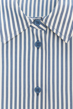 ZW COLLECTION STRIPED FLOWING SHIRT