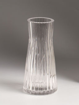 Ваза стекло настольная "Силье" 17х8 см, прозрачный