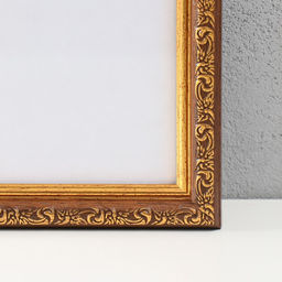 Фоторамка пластик "Винтаж" 50х70 см, бук (пластик. экр)