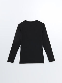 Bisiklet Yaka Uzun Kollu Erkek Sweatshirt - Waikiki фото 2