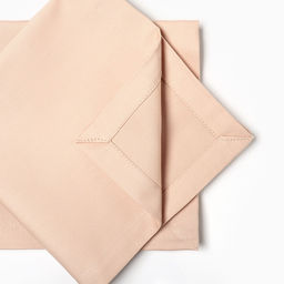 Набор салфеток сервировочных «Этель. Праздничный стол», 40×40 см - 4 шт., с декоративными кольцами, 100% хлопок