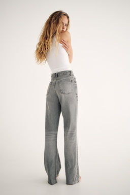 TRF WIDE-LEG HIGH-WAIST JEANS - Zara фото 30