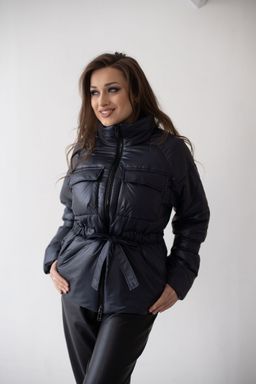 Куртка женская демисезонная 22695 (navy) - Kankan фото 9