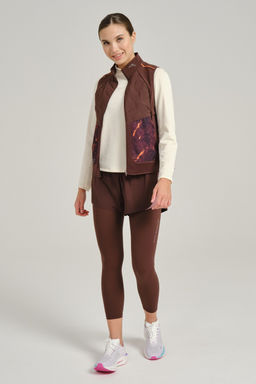 Жилет пуховый Коричневый