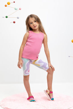 Crockid _ КР 4036/белый,маршмеллоу к455 бриджи для дев  фото 2