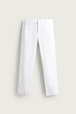 PANTAL?N CHINO SKINNY FIT / Blanco