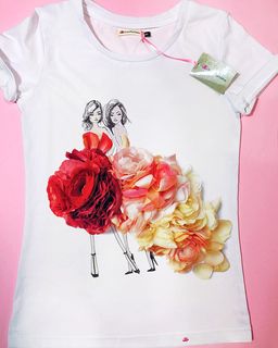 Эксклюзивная футболка Yana Pletneva упаковка плотный Zip пакет!