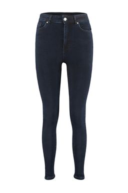 Gece Mavisi Vucudu Saran Esnek Super Yuksek Bel Esnek Skinny Jeans TWOSS23JE00080