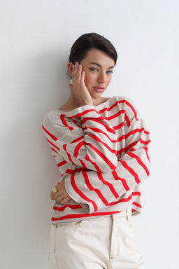 10695 Джемпер в полоску - Martichelli фото 29