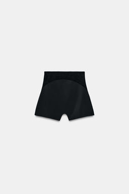 SHORTS COMBINADOS CON POLIAMIDA / Negro - Zara фото 5