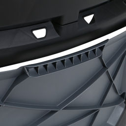 Компостер пластиковый, 800 л, 78×108×108 см, чёрный