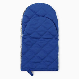 Варежка - прихватка «Этель» Forest bear 15×28 см, саржа, 100% хлопок, ватин 250 г/м²