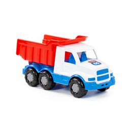 Гоша, автомобиль-самосвал (бело-синий) - Полесье фото 5