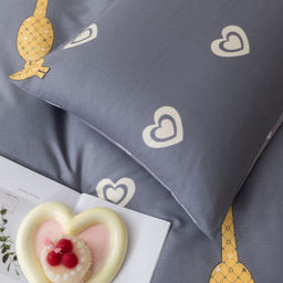 Комплект постельного белья на резинке Сатин Люкс KIDS 100% хлопок CDKR054 90*200*25/1.5 спальный/50-70 1 шт - Ситрейд фото 7