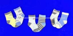 Цена за 12 пар. Носки детские "Бебики" на мальчиков