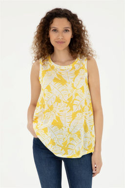 U. S. Polo Assn / Женская шафрановая футболка