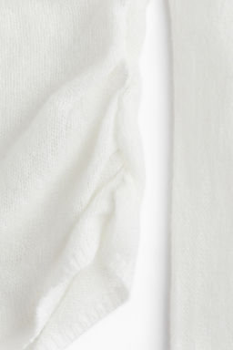 Jersey off-the-shoulder en punto transparente - H&m фото 8