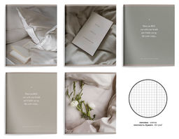 Тетрадь 96 л. А5 кл. скреп. офс. LOREX BEIGE AESTHETICS мел. карт. запечатка форзаца, мат.лам., эмбоссинг