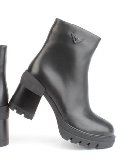 FK BLACK Ботинки зимние женские (натуральная кожа, натуральный мех)