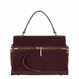 Сумка женская кожаная 68882BDAA wine red Baidou