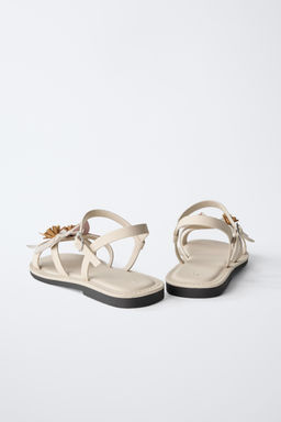 3D FLOWER SANDALS - Zara фото 5