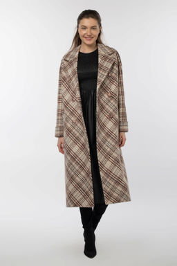 Пальто женское демисезонное (пояс) - El podio фото 3