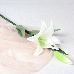 Цветок искусственный Лилия 65 см / J107 /уп 24/288/ латекс - ГалеонТрейд фото 2