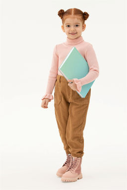 Пыльно-розовый свитер для девочки - U.s. polo assn фото 7