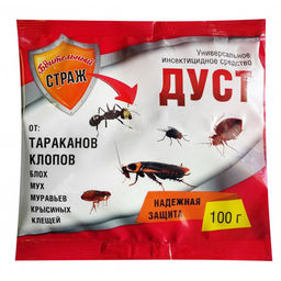 Дуст "Бдительный страж" 100г от тараканов, клопов