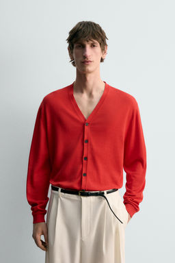 RELAXED FIT LIMITED EDITION CARDIGAN - Zara фото 2