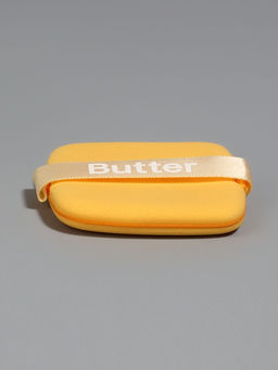 Цена за 2 шт. Спонжи для макияжа, в футляре, 2 шт., жёлтые