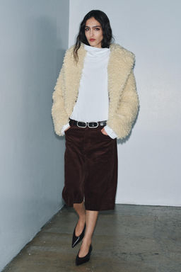 ZW COLLECTION CORDUROY BERMUDA SHORTS