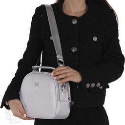 Рюкзак женский 8166CD silver Alex&Mia в Новосибирске