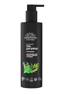 Гель для бритья Охлаждающий - Siberina фото 2