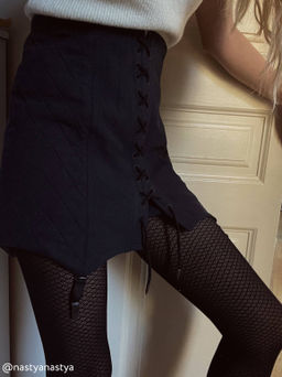 Колготки фантазийные CONTE Колготки с геометрическим рисунком BREEZE nero - Conte elegant фото 3