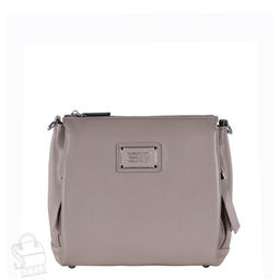 Сумка женская кожаная 0841CH apricot Polina&Eiterou  в Новосибирске