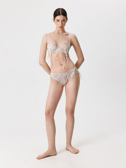 Infinity / Бюстгальтер с мягкой чашкой жен. Flomadis черный принт - Infinity Lingerie фото 4