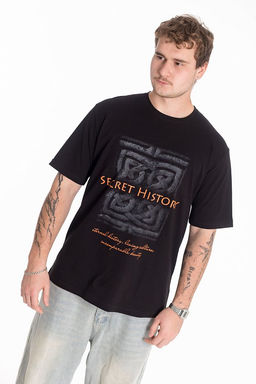 Футболка М125101Па черный - Елена фото 5