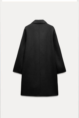 WOOL BLEND DOUBLE-BREASTED COAT - Zara фото 4