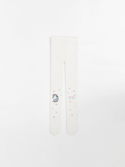 Desenli K?z ?ocuk ?nce K?lotlu ?orap