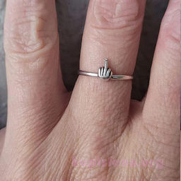 Кольцо I dont care - Купи слона фото 3