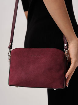 Сумка Deboro 30848 бордо вишня