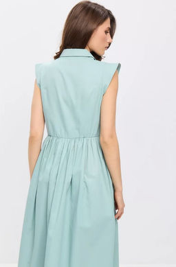 Платье хлопок OD-796-1 св.зеленое OD-796-1